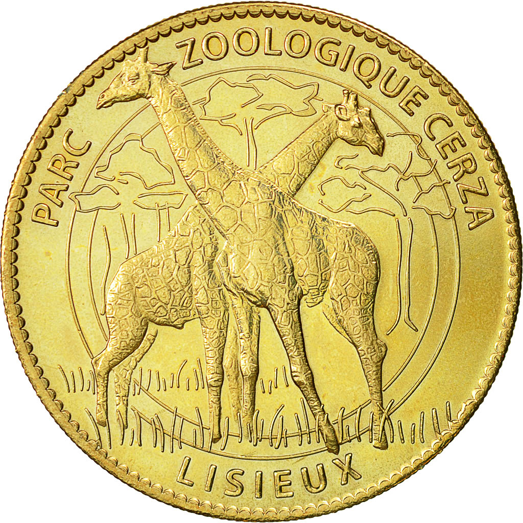 France, Token, Touristic token, Lisieux - Zoo de Cerza  n°2, 2012, Arthus