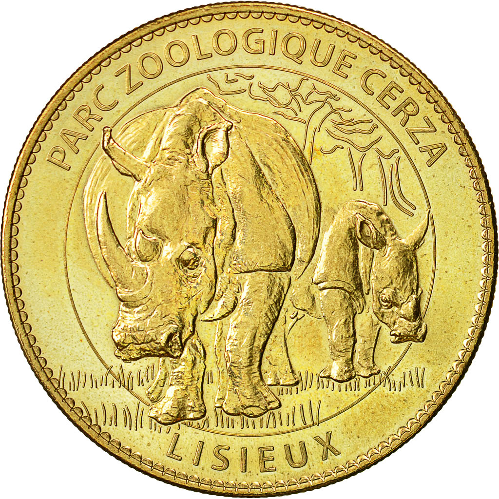 France, Token, Touristic token, Lisieux - Zoo de Cerza  n°3, 2009, Arthus