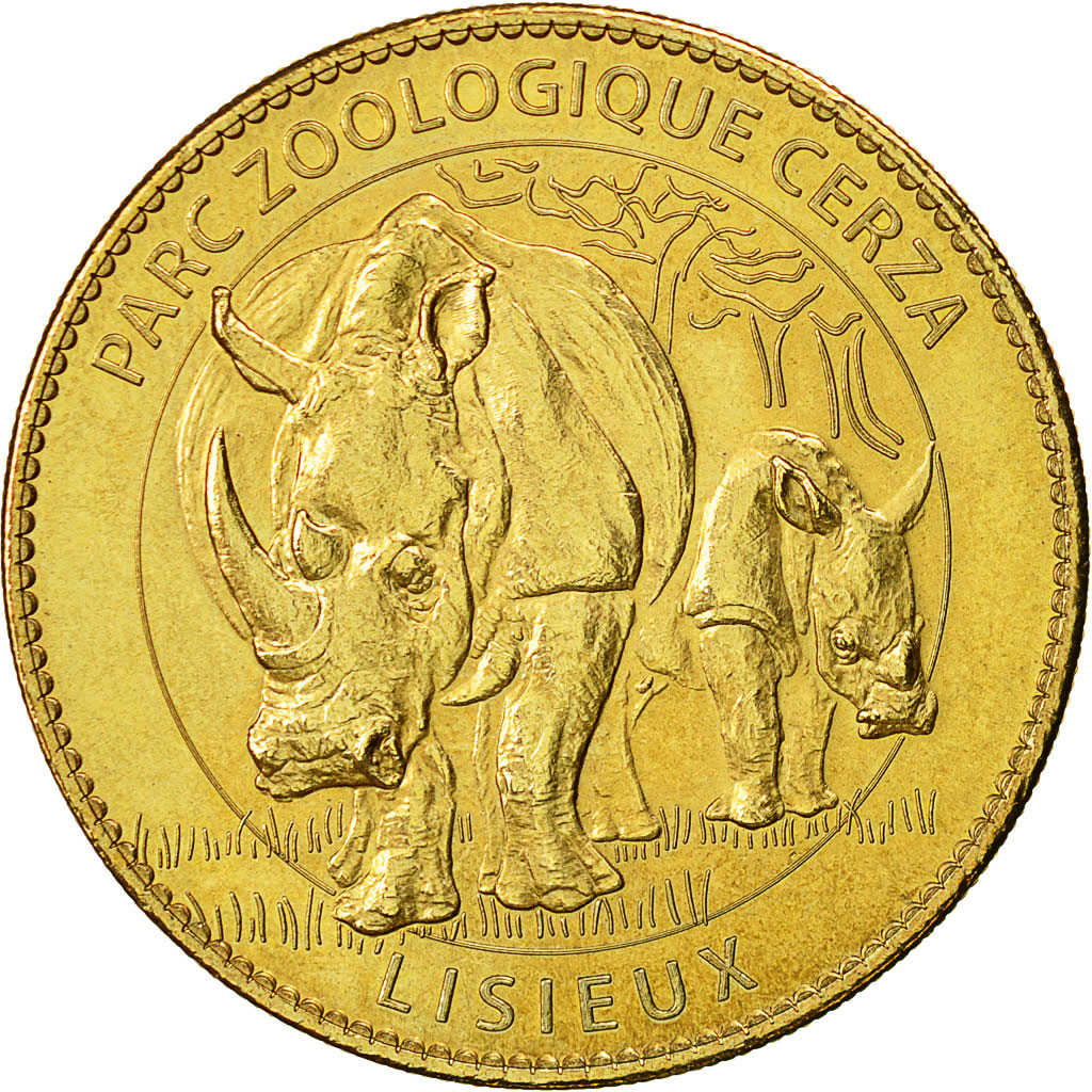 France, Token, Touristic token, Lisieux - Zoo de Cerza  n°3, 2010, Arthus