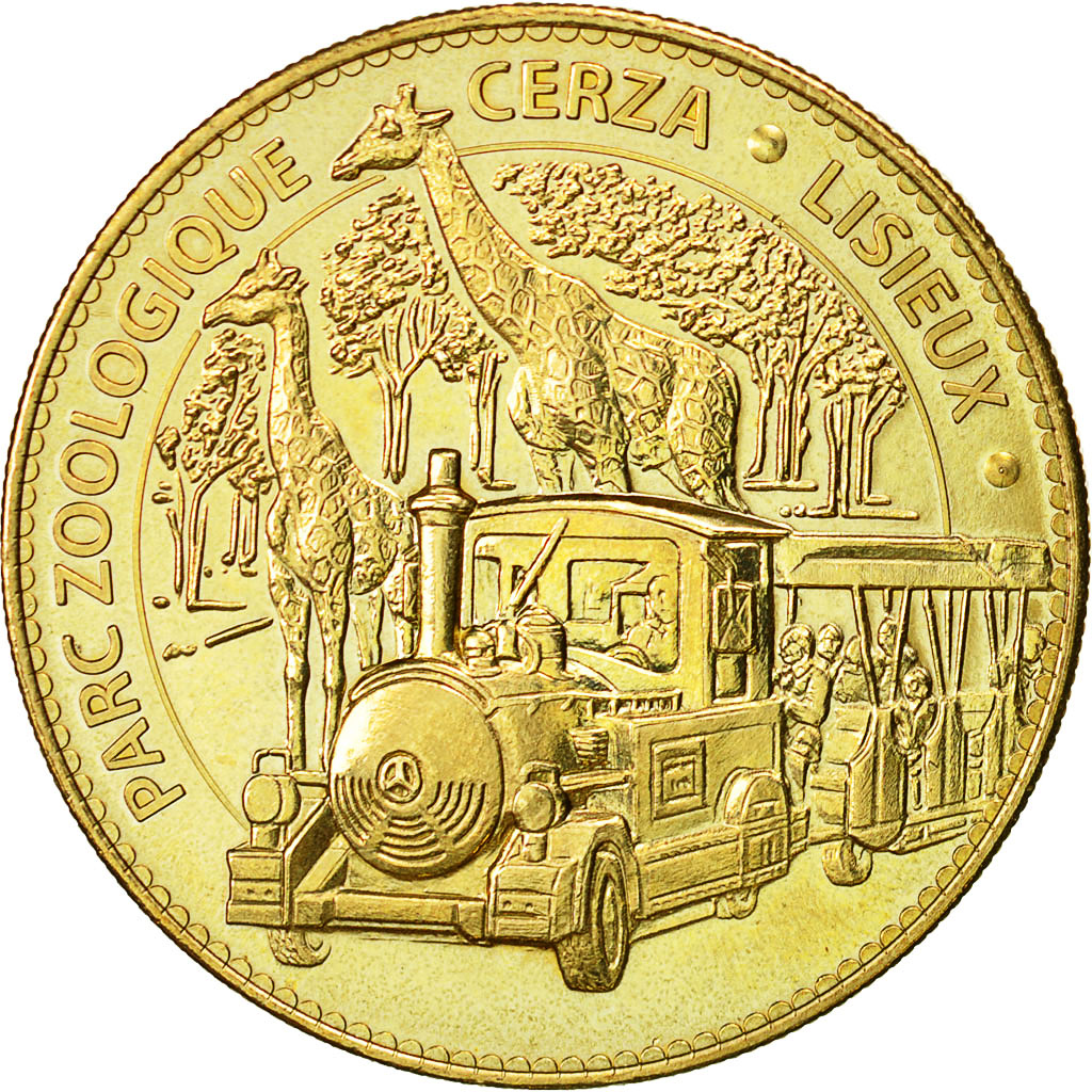 France, Jeton, Jeton Touristique, Lisieux - Zoo de Cerza  n°5, 2011, Arthus