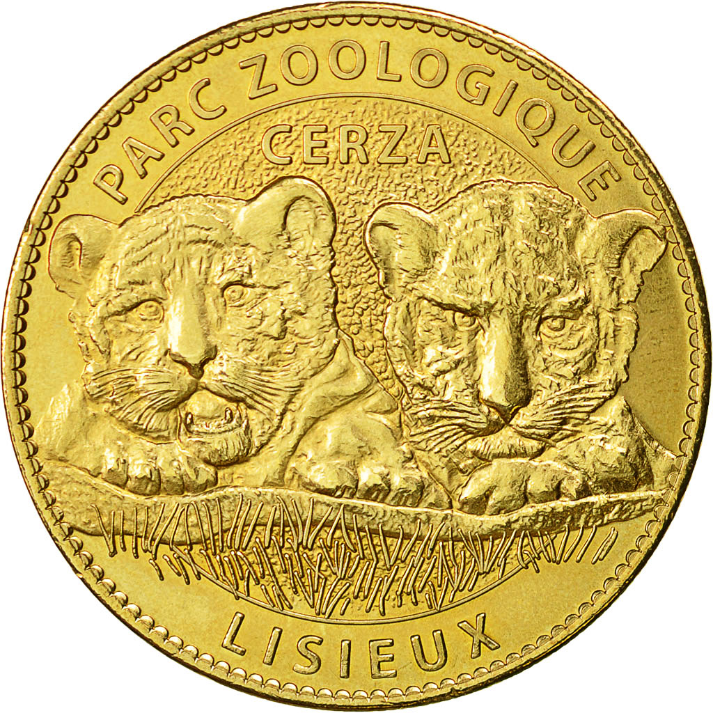 Francia, Token, Touristic token, Lisieux - Zoo de Cerza  n°7, 2012, Arthus