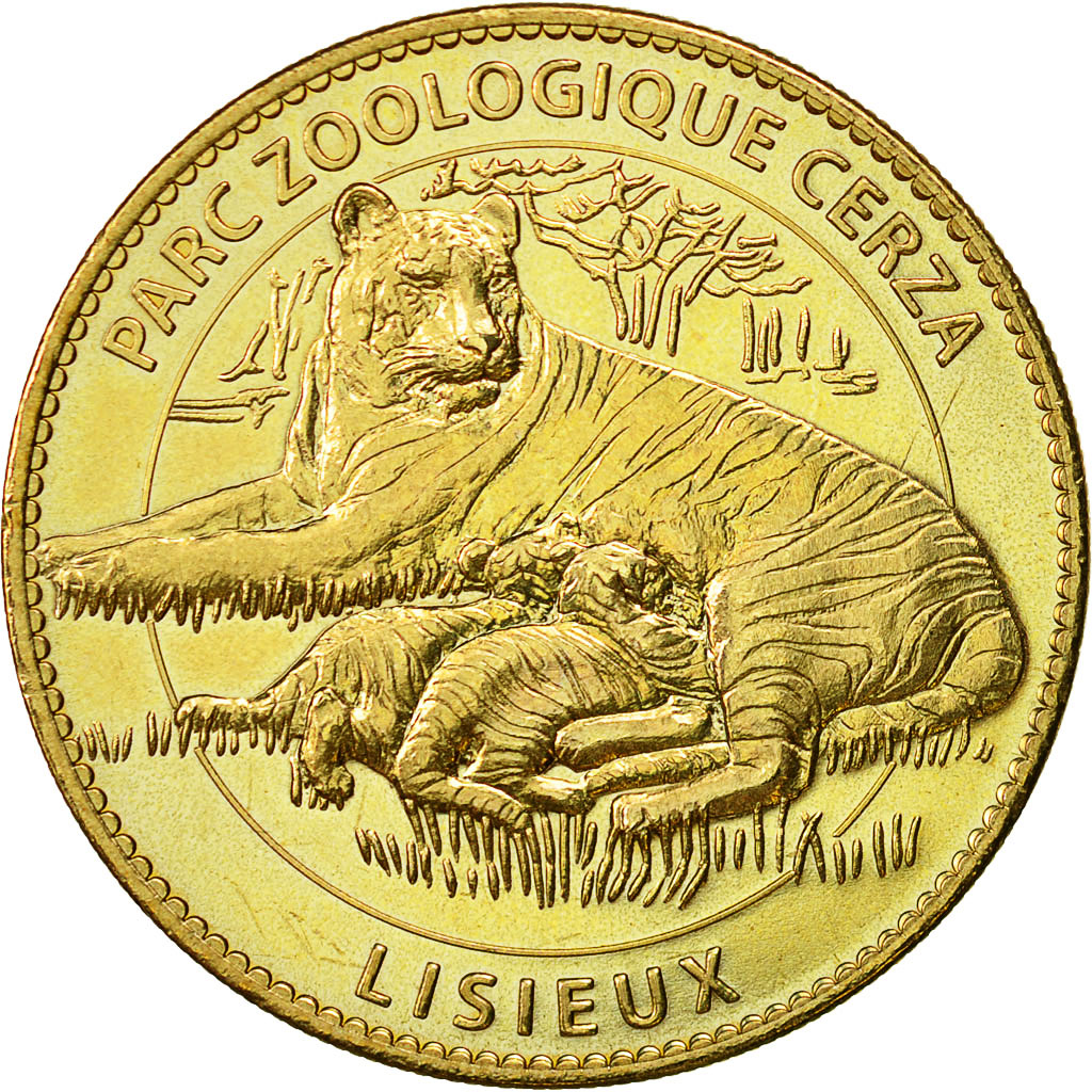 Francia, Token, Touristic token, Lisieux - Zoo de cerza, 2011, Arthus Bertrand