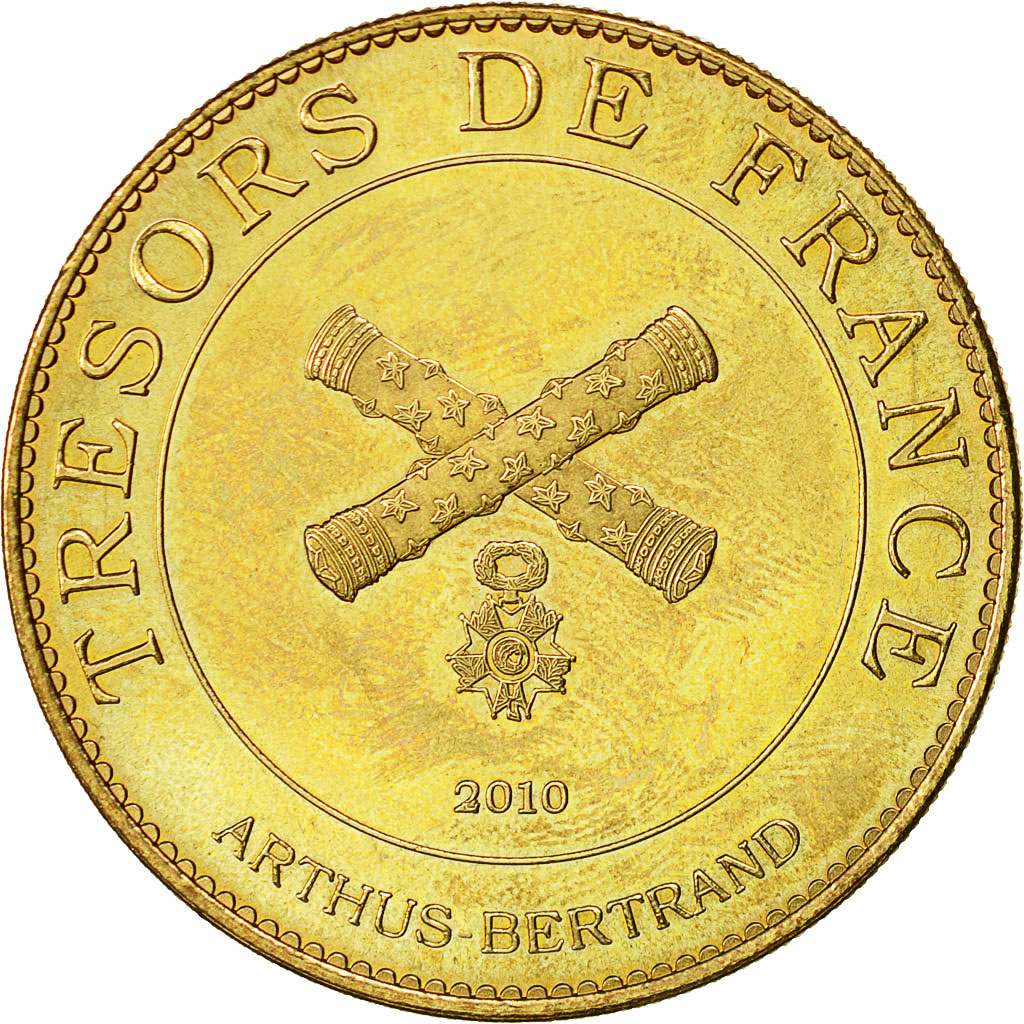 France, Token, Touristic token, Marseille - Le pont transbordeur, 2010, Arthus