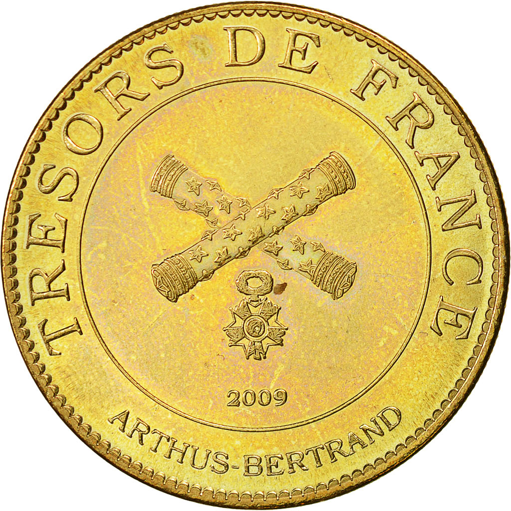 France, Token, Touristic token, Ile de Ré, 2009, Arthus Bertrand, AU(55-58)