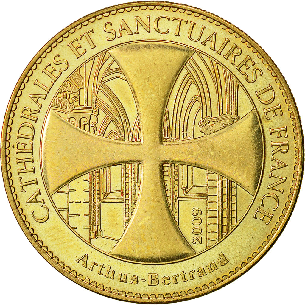 France, Token, Touristic token, Tréguier - Sanctuaire de Saint Yves, 2009