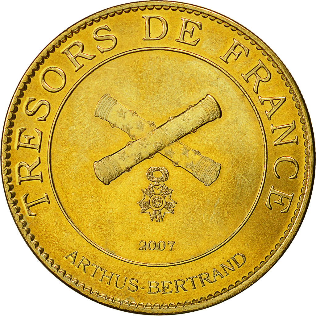 France, Token, Touristic token, Doué - le zoo, 2007, Arthus Bertrand