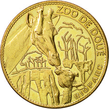 France, Token, Touristic token, Doué - le zoo, 2009, Arthus Bertrand