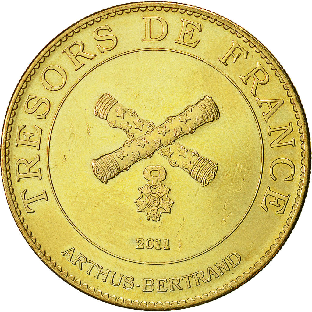 France, Token, Touristic token, Doué - le Zoo - 50 ans, 2011, Arthus Bertrand