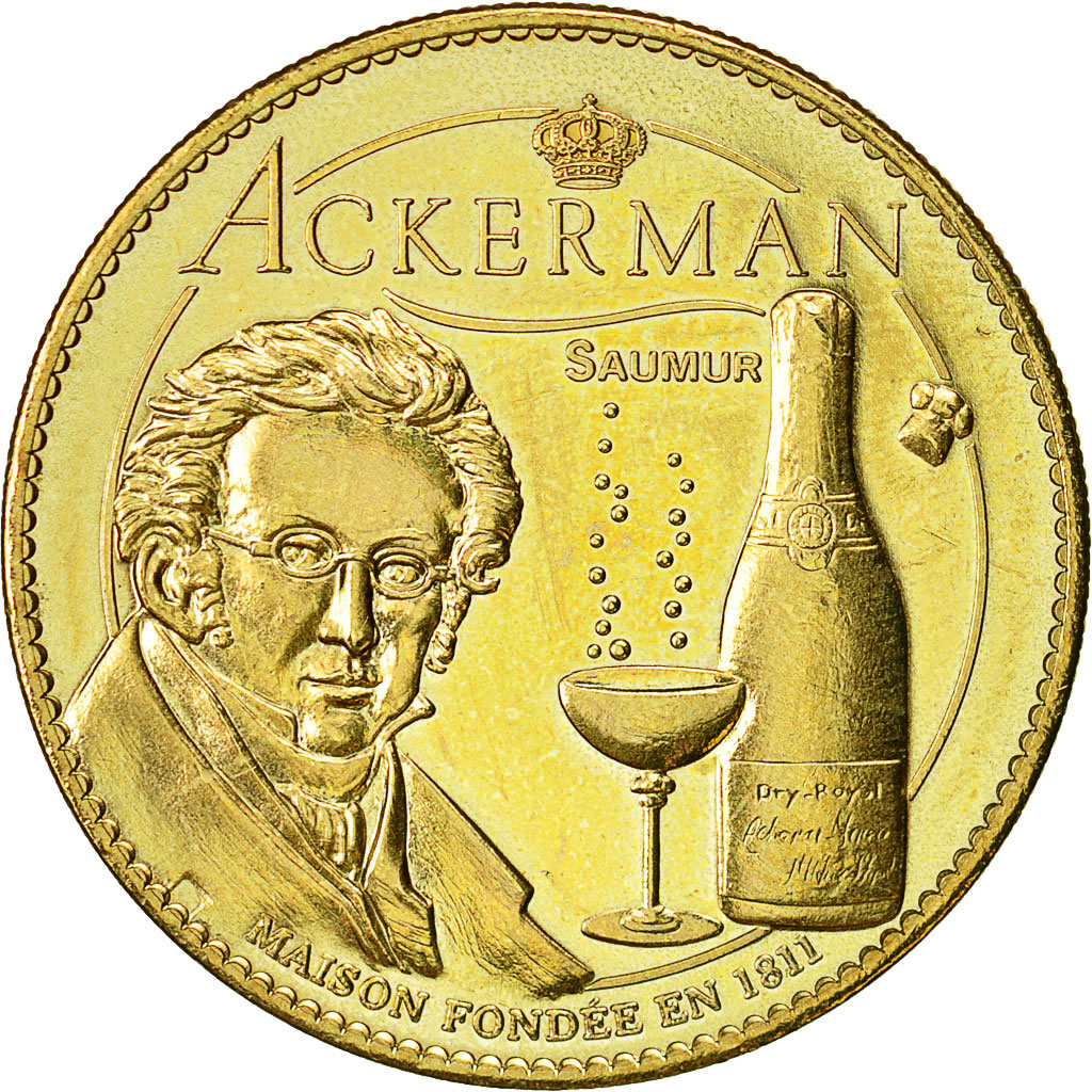 France, Token, Touristic token, Saumur - Maison Ackerman, 2011, Arthus Bertrand