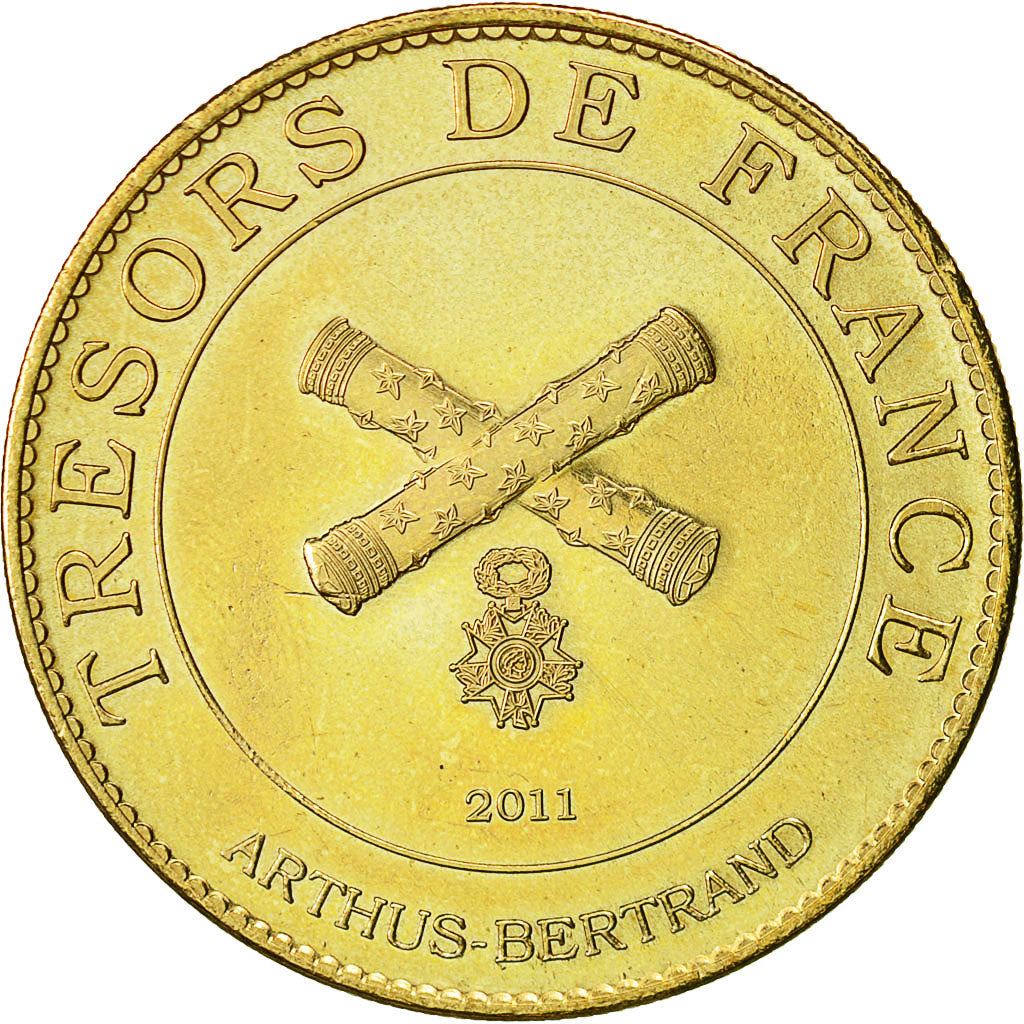 France, Token, Touristic token, Saumur - Maison Ackerman, 2011, Arthus Bertrand