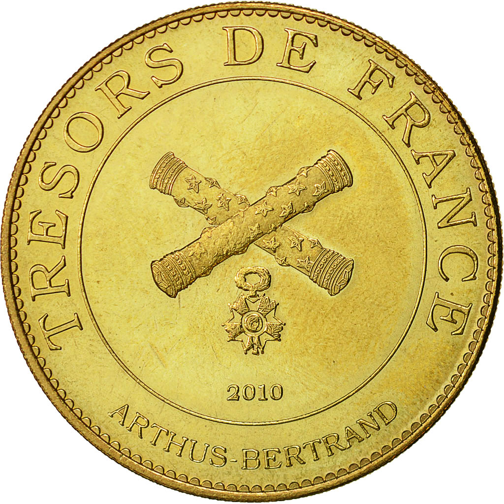 France, Token, Touristic token, Champrepus - Le zoo - maki catta, 2010, Arthus