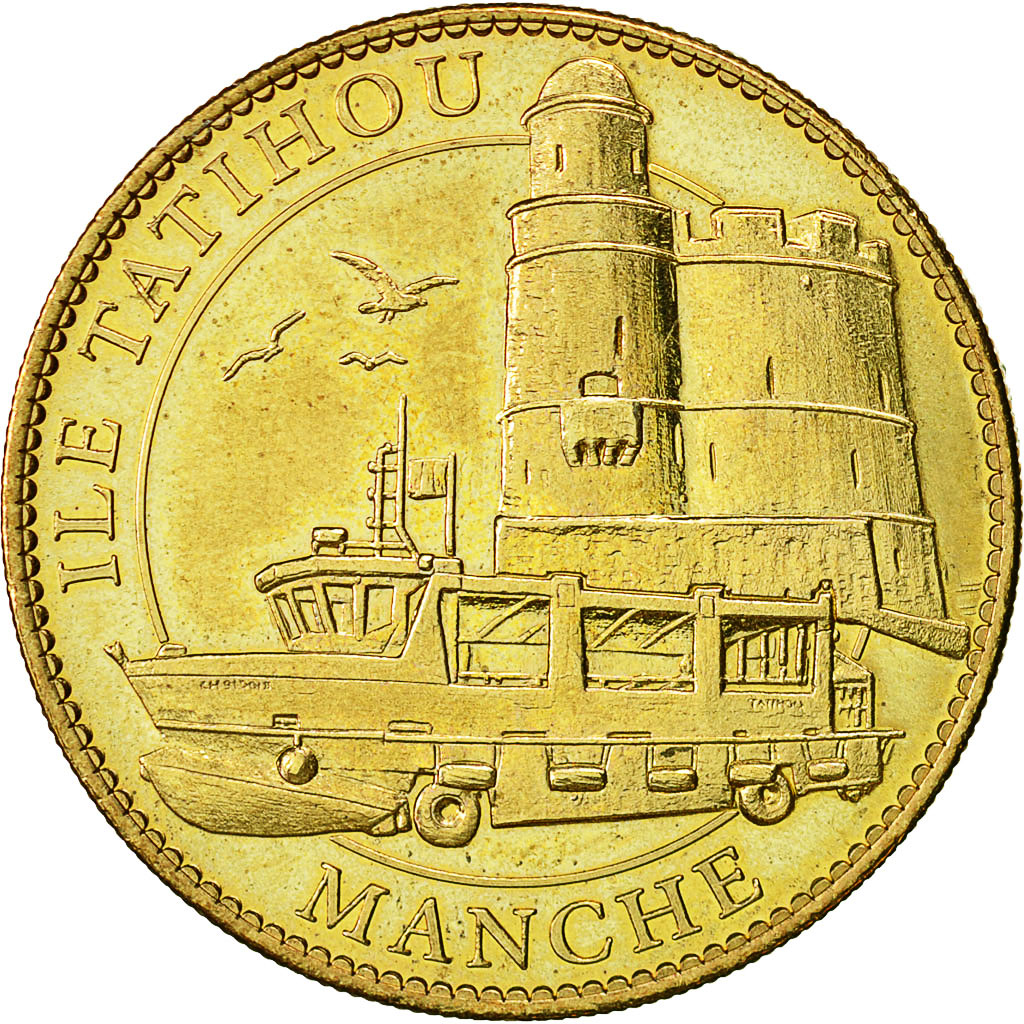 France, Token, Touristic token, Saint-Vaast-la-Hougue - Ile Tatihou, 2010
