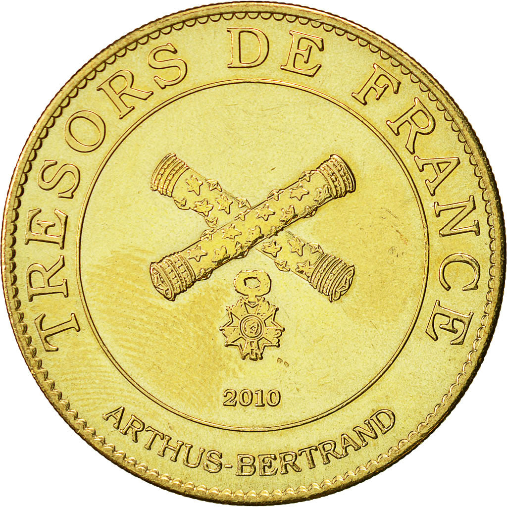 France, Token, Touristic token, le Mont-Saint-Michel, 2010, Arthus Bertrand