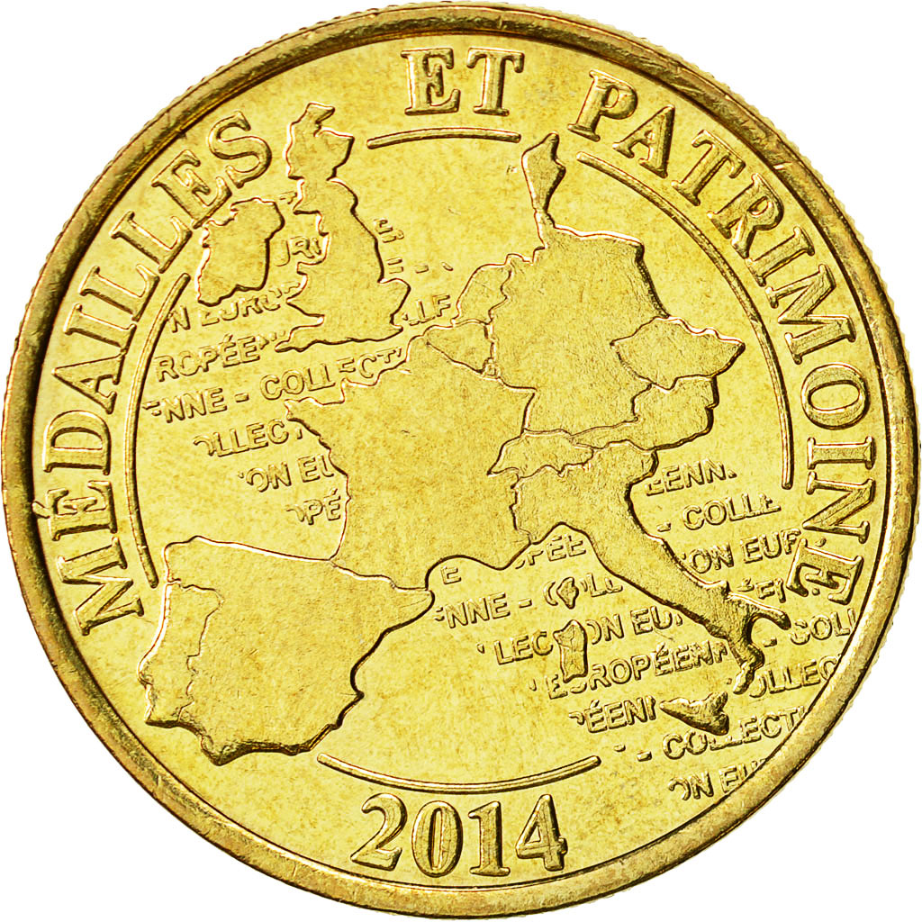 France, Jeton, Jeton Touristique, Lyon - Guignol, 2014, Arthus Bertrand, SUP