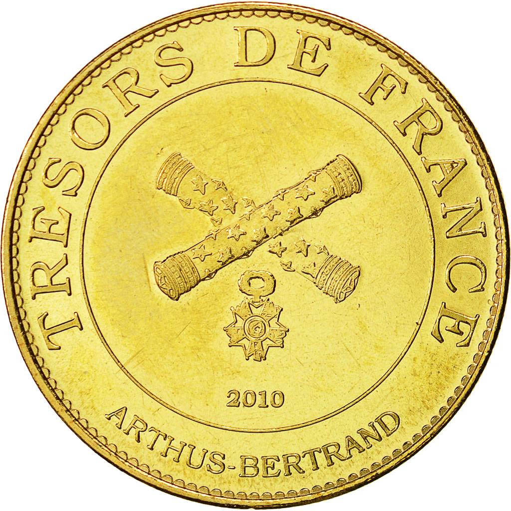 France, Token, Touristic token, Perroquets du monde - cacatoès à huppe jaune