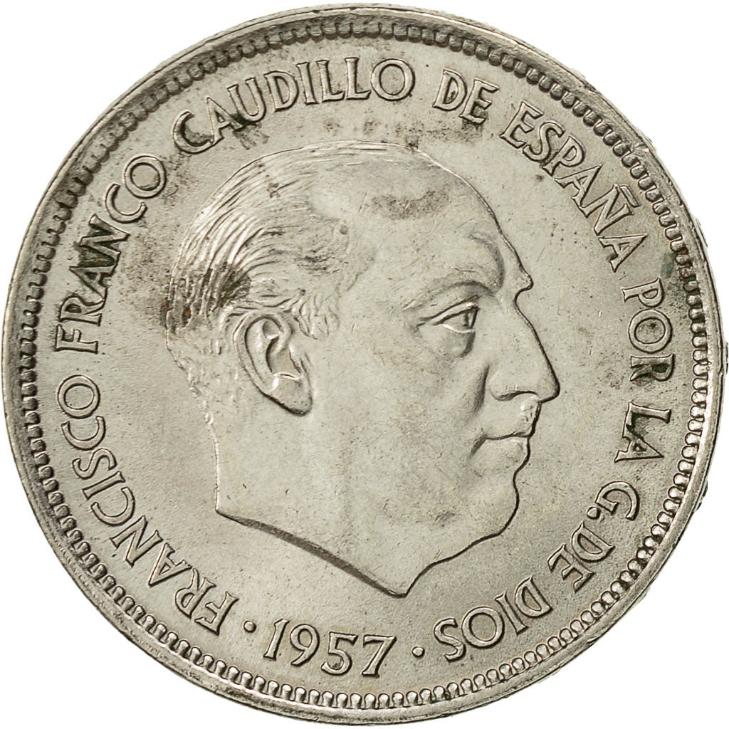 Münze, Spanien, Caudillo and regent, 25 Pesetas, 1969, VZ, Copper-nickel