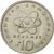 Coin, Greece, 10 Drachmes, 1994, EF(40-45), Copper-nickel, KM:132