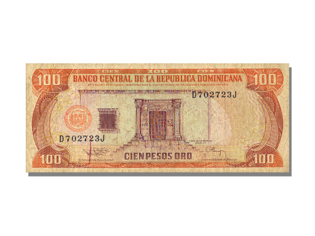 Dominican Republic, 100 Pesos Oro, 1994, EF(40-45)