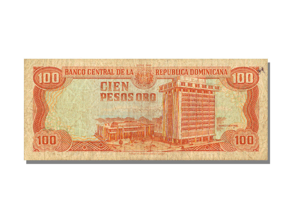 Dominican Republic, 100 Pesos Oro, 1994, EF(40-45)