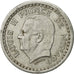 Coin, Monaco, Louis II, Franc, 1943, EF(40-45), Aluminum, KM:120, Gadoury:MC131