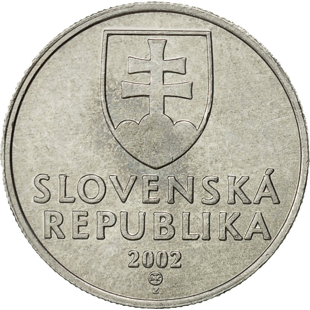 Münze, Slowakei, 20 Halierov, 2002, SS, Aluminium, KM:18