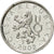 Coin, Czech Republic, 10 Haleru, 2002, AU(55-58), Aluminum, KM:6