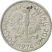 Monnaie, Pologne, 2 Zlote, 1974, Warsaw, TTB, Aluminium, KM:46