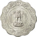 INDIA-REPUBLIC, 10 Paise, 1976, AU(55-58), Aluminum, KM:27.1