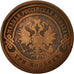 Coin, Russia, Alexander II, 3 Kopeks, 1873, Saint-Petersburg, EF(40-45), Copper