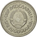 Munten, Joegoslaviëe, 100 Dinara, 1987, ZF+, Copper-Nickel-Zinc, KM:114