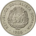 Coin, Romania, 15 Bani, 1966, AU(55-58), Nickel Clad Steel, KM:93