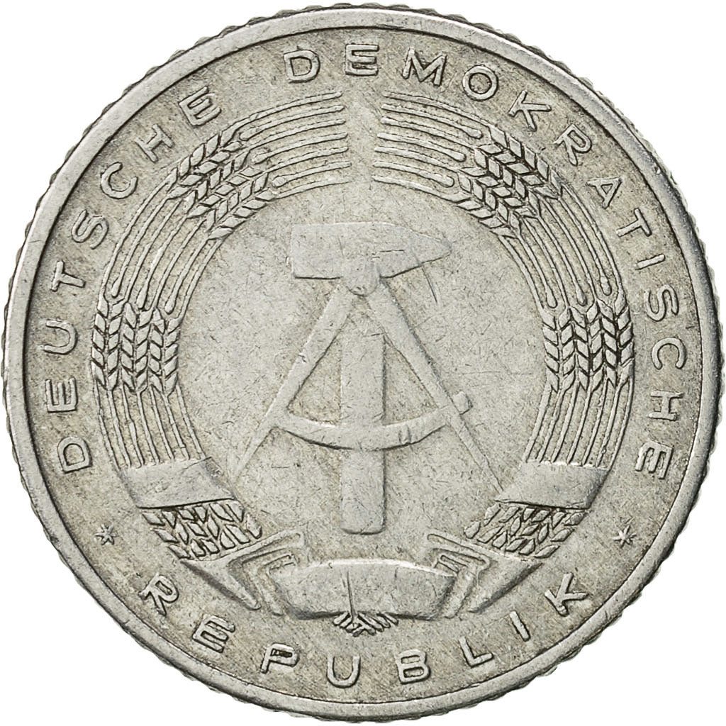 Moneta, REPUBBLICA DEMOCRATICA TEDESCA, 50 Pfennig, 1971, Berlin, BB, Alluminio