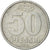 Moneta, NIEMCY - NRD, 50 Pfennig, 1971, Berlin, EF(40-45), Aluminium, KM:12.2