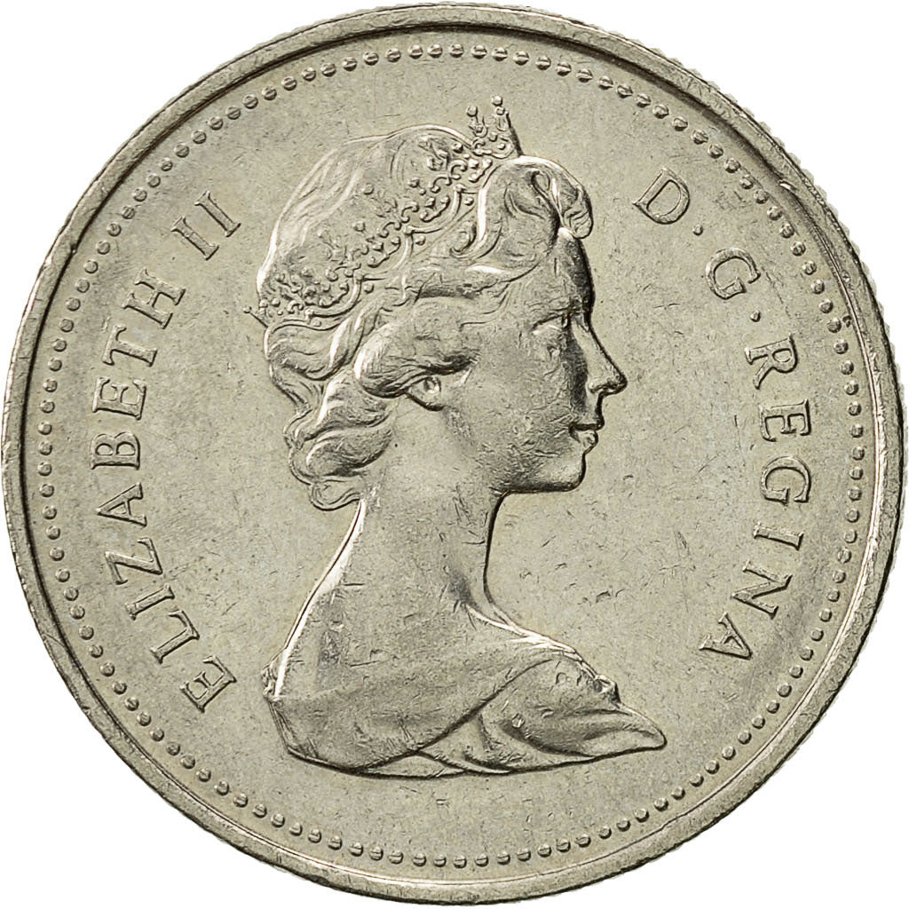 Coin, Canada, Elizabeth II, 25 Cents, 1979, Royal Canadian Mint, Ottawa