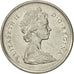 Coin, Canada, Elizabeth II, 25 Cents, 1977, Royal Canadian Mint, Ottawa