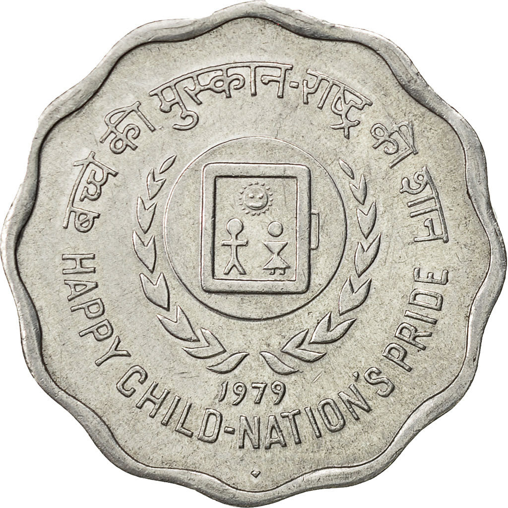 Monnaie, INDIA-REPUBLIC, 10 Paise, 1979, SUP, Aluminium, KM:33