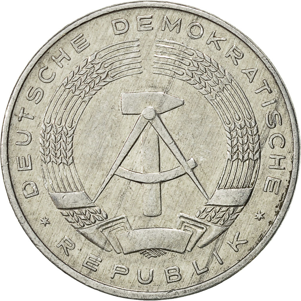 Monnaie, GERMAN-DEMOCRATIC REPUBLIC, 10 Pfennig, 1983, Berlin, TTB, Aluminium