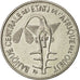 Moneda, Estados del África Occidental, 100 Francs, 1968, MBC+, Níquel, KM:4