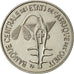 Coin, West African States, 100 Francs, 1971, AU(50-53), Nickel, KM:4