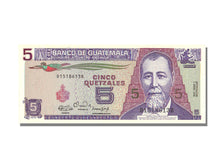 5 Quetzales Type Justo Rufino Barrios