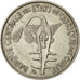 Coin, West African States, 100 Francs, 1975, EF(40-45), Nickel, KM:4