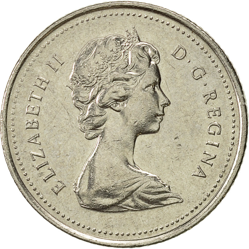 Coin, Canada, Elizabeth II, 10 Cents, 1979, Royal Canadian Mint, Ottawa