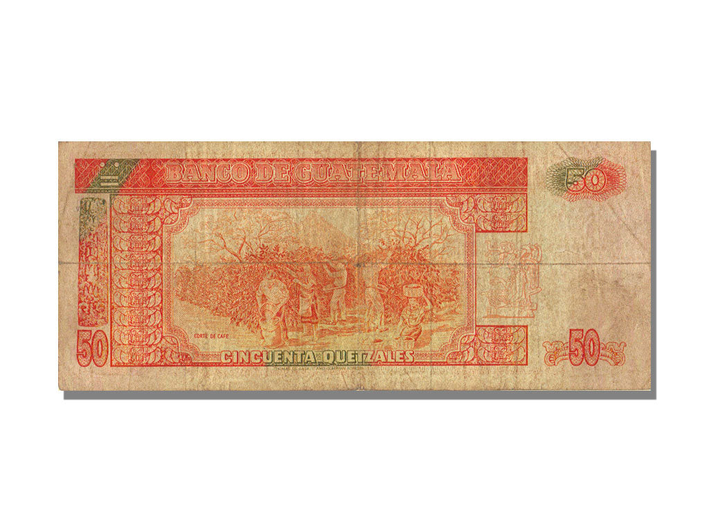Guatemala, 50 Quetzales, 1990, 1990-01-03, EF(40-45), GA