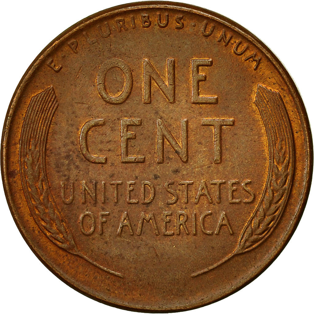 Coin, United States, Lincoln Cent, Cent, 1944, U.S. Mint, Philadelphia