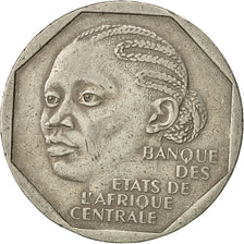 Chad, 500 Francs, 1985, Paris, EF(40-45), Copper-nickel, KM:13
