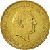 Coin, Denmark, Frederik IX, Krone, 1957, Copenhagen, EF(40-45), Aluminum-Bronze
