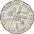 Moneda, Jamaica, Elizabeth II, Cent, 1990, British Royal Mint, MBC+, Aluminio