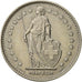 Switzerland, Franc, 1968, AU(50-53), Silver, KM:24