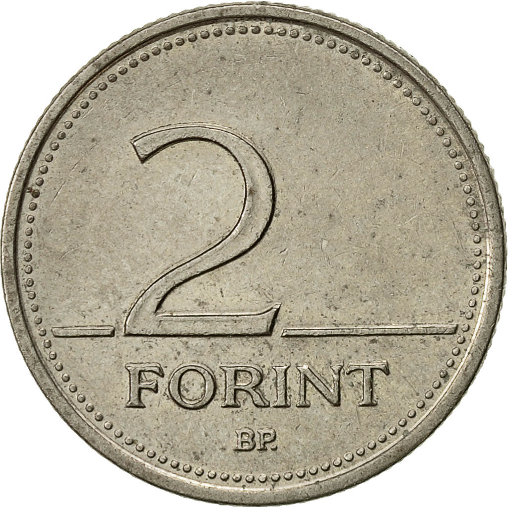 Münze, Ungarn, 2 Forint, 1995, SS, Copper-nickel, KM:693