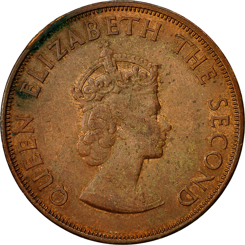 Coin, Jersey, Elizabeth II, 1/12 Shilling, UNDATED 1966, EF(40-45), Bronze